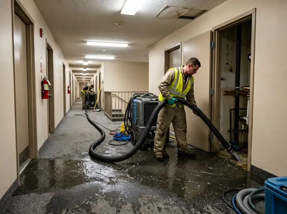 multi-unit-apartment-hallway-f-005 — frequently asked questions, Emergency Burst Pipe Water Extraction & Removal in Landen,…